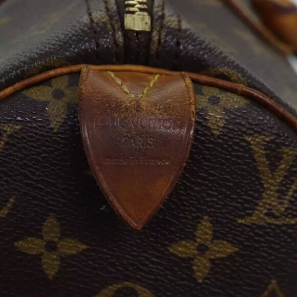LOUIS VUITTON Monogram Speedy 30 Hand Bag M41526 LV Auth 74168 - Picture 15 of 16
